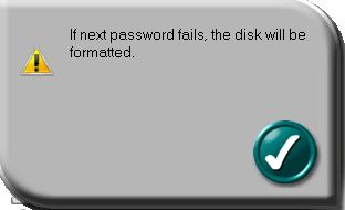 Flash partion is formatted after 6 wrong password attempts