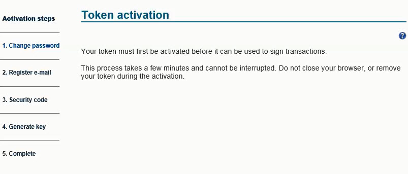 token activation window